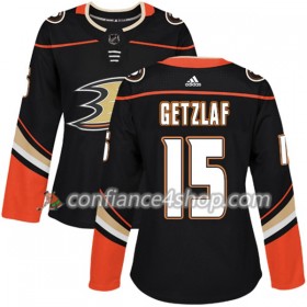 Adidas Maillot de Hockey Anaheim Ducks Ryan Getzlaf 15 2017-2018 Noir Authentic - Femme